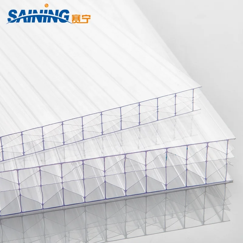 
Sound insulation X-structure polycarbonate sheet/polycarbonate transparent multiwall sheet 