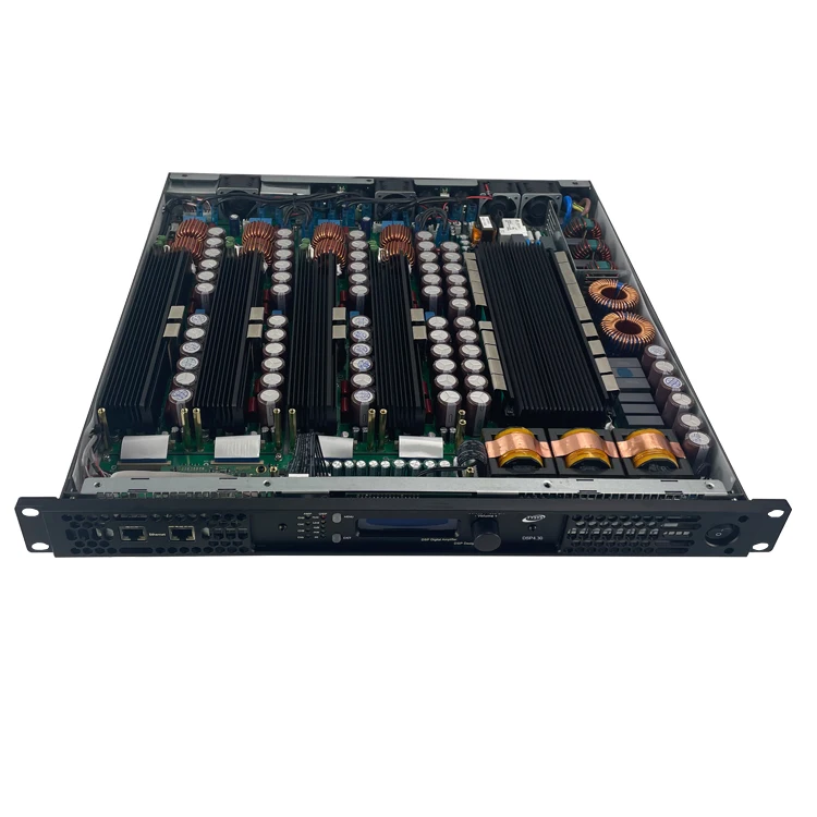 DSP4.30 audio amplifier 3000 watts 4 channel class d amplifier with dsp