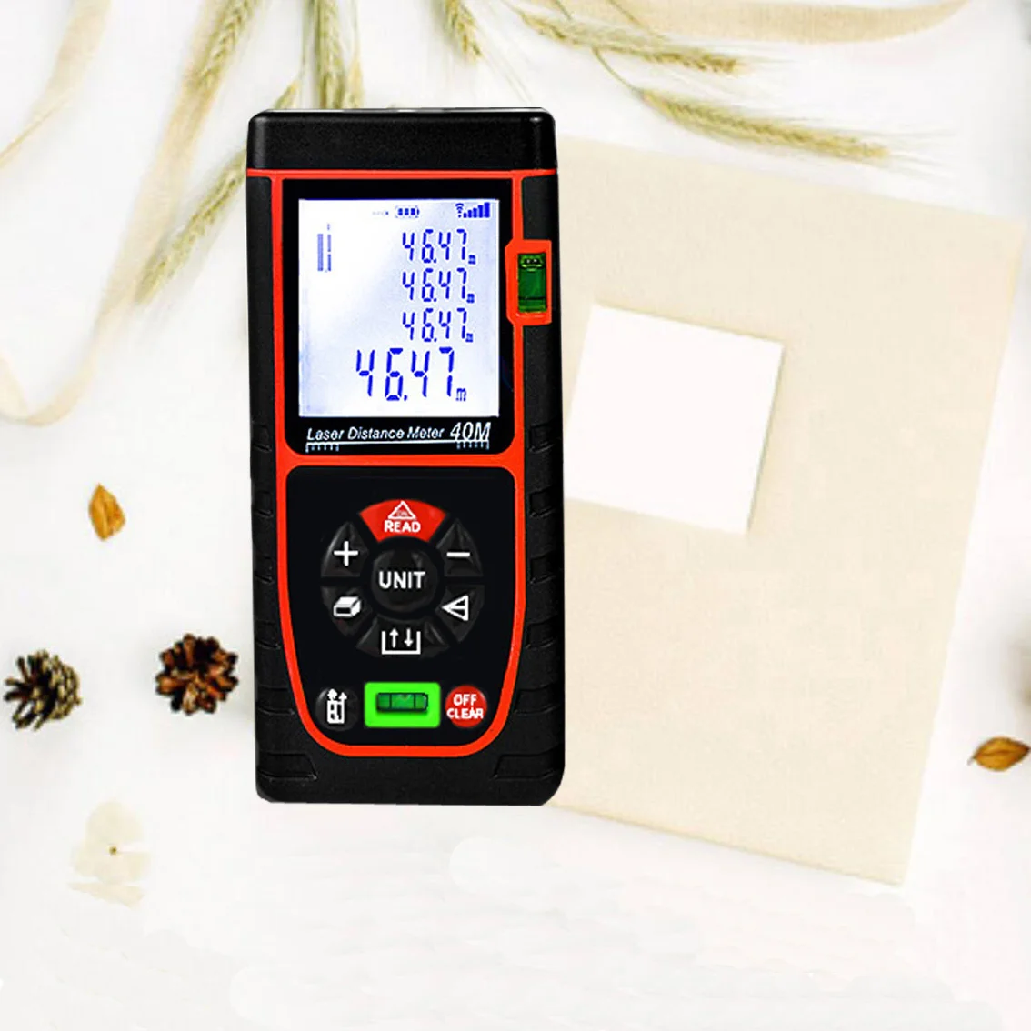 Mini Handheld Indoor 30m Laser Rangefinder Range Finder Pocket Size NF-2030 detector detector digital multimeter