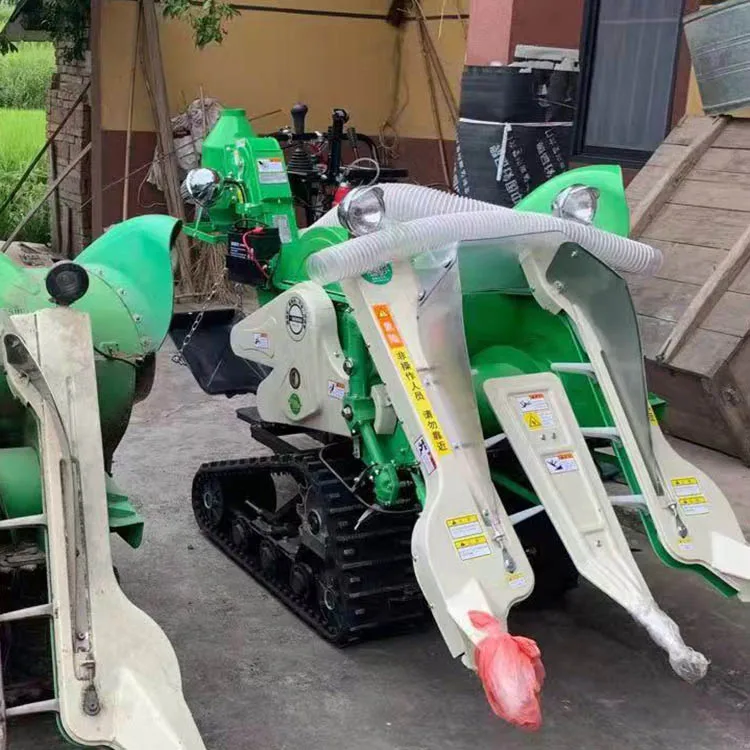 Factory Price Paddy Mini Hand Made Push Small Rice Combine Harvester Machine For Grain