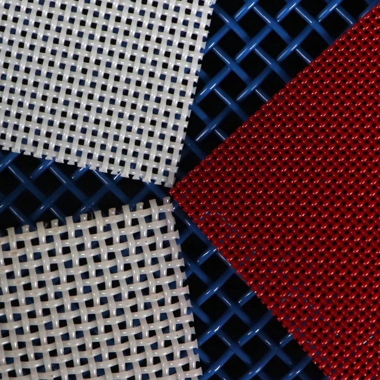 Non-woven conveyor belt red polyester spunbond meltblown non-woven fabric woven dry forming conveyor net curtain