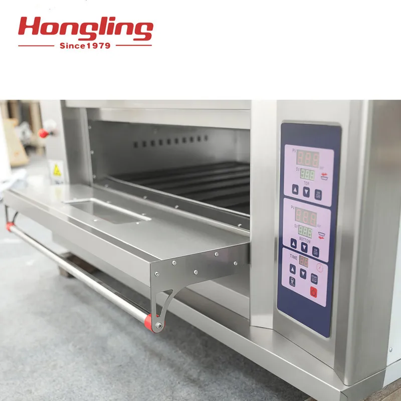 HLY-206DB gas oven baking commercial 2 deck baking oven for bread and cake