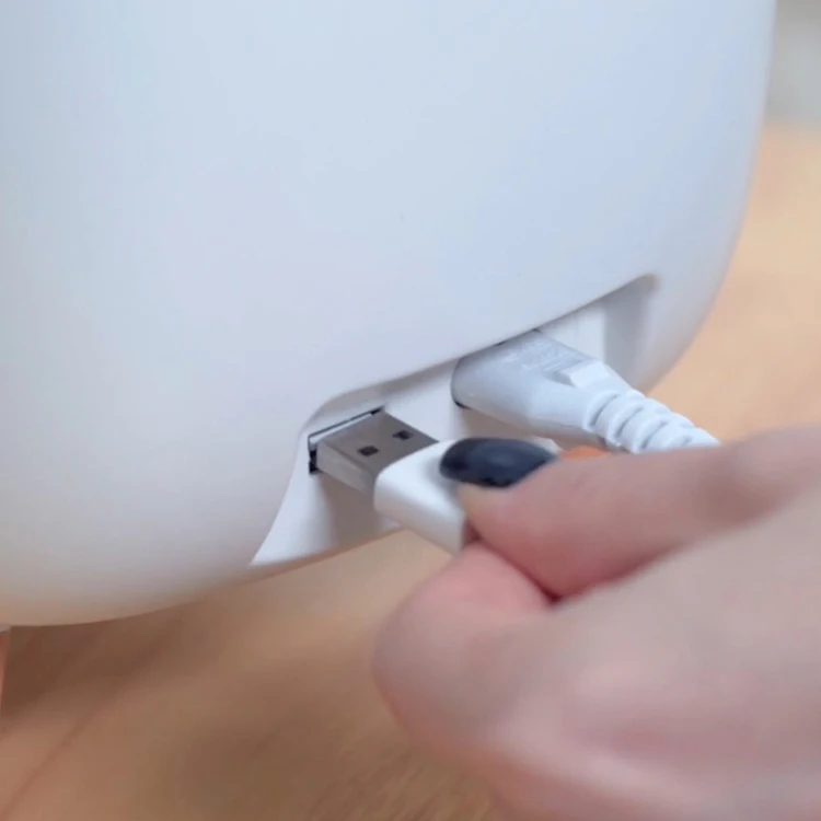 Mist Oil Diffuser Smart Ultrasonic Cool Small Warm Humidifiers Face Room Diffuser Top Filling Heating Essential Humidifier