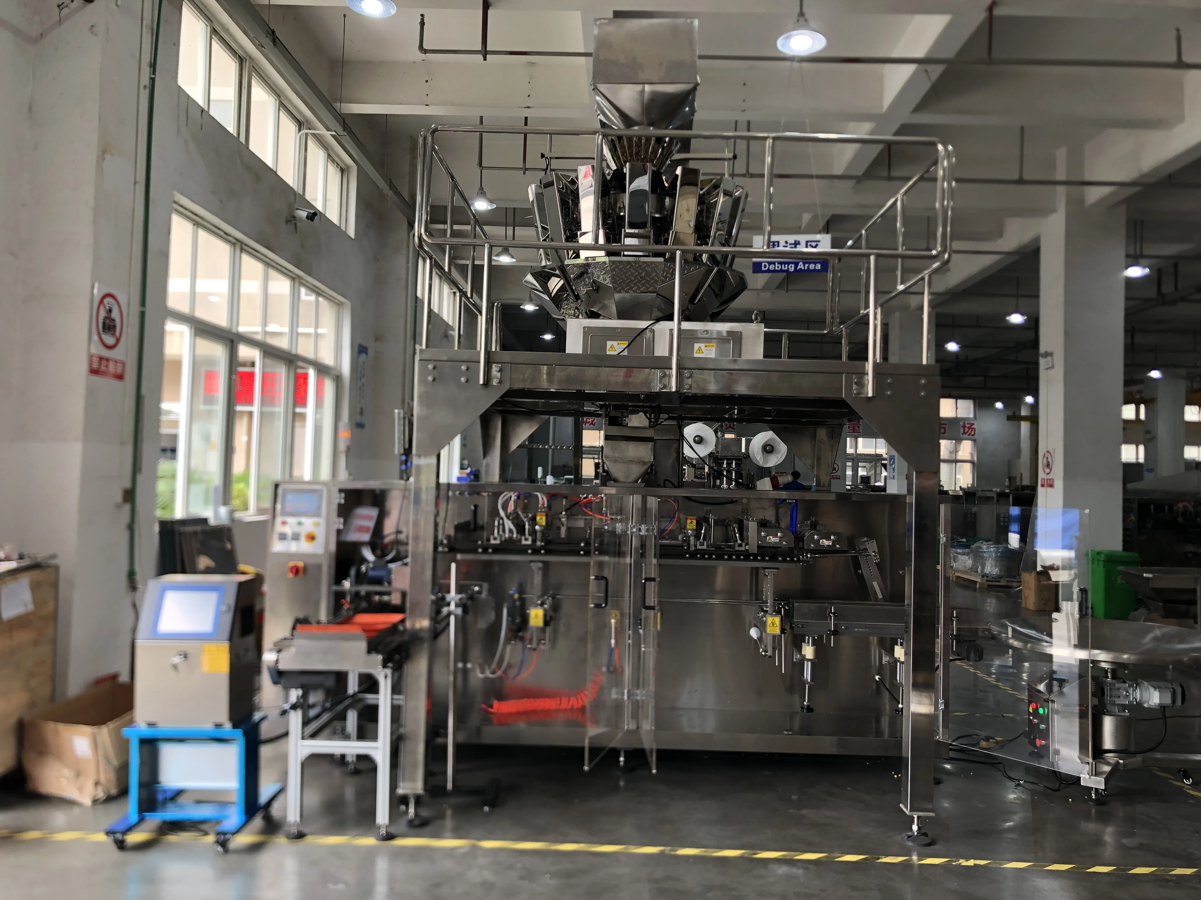 Automatic Electric Dried Dry Dates bag Packing Machine with stand up zipper pouch