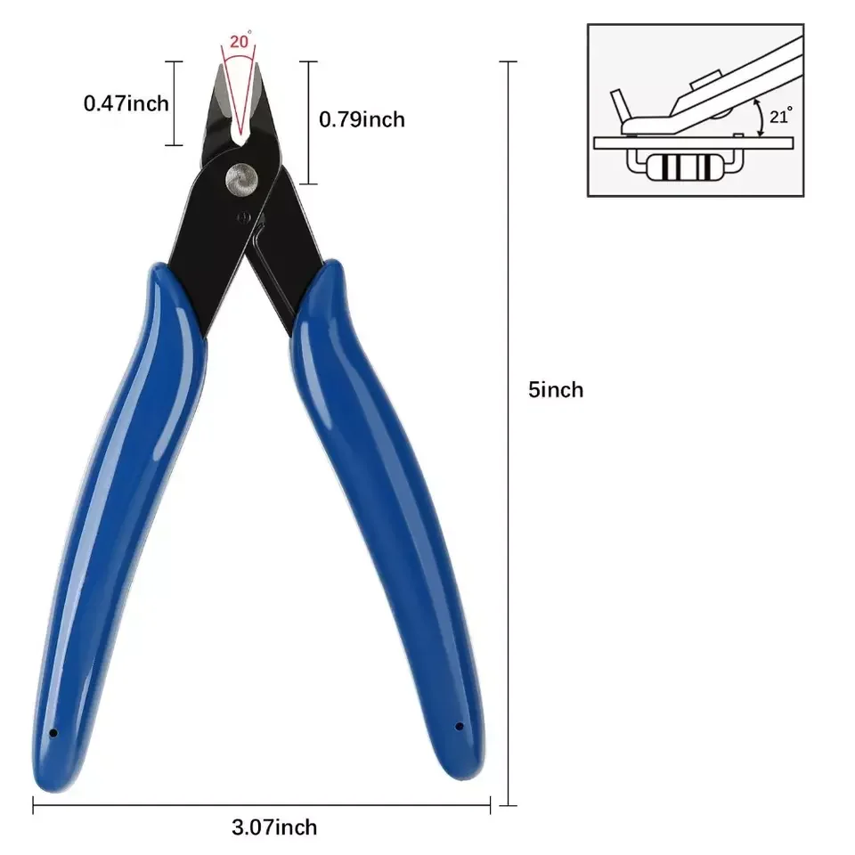 170 Electronic pliers Diagonal  electronic foot repair nose pliers tool scissors wire cutter plier tool