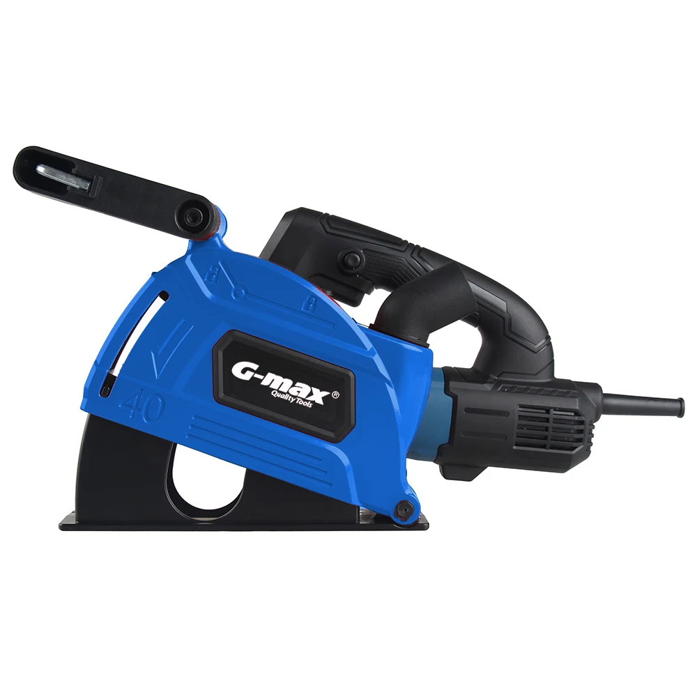 G-max 125/150mm Electric Wall Chaser Machine 1400W Concrete Grooving and Cutting Power Tool