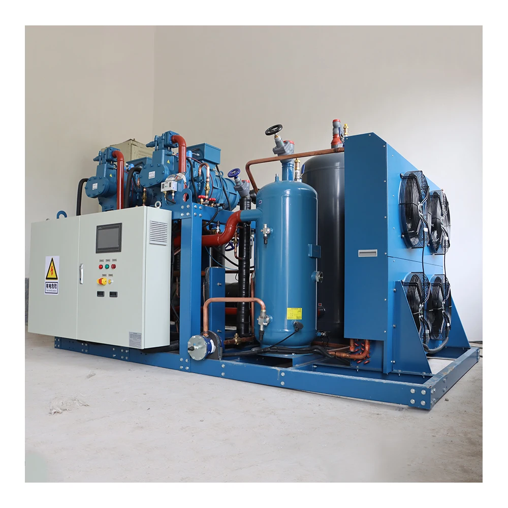 Walk in freezer screw unit refrigerator unit compressor refrigeration unit for cold room