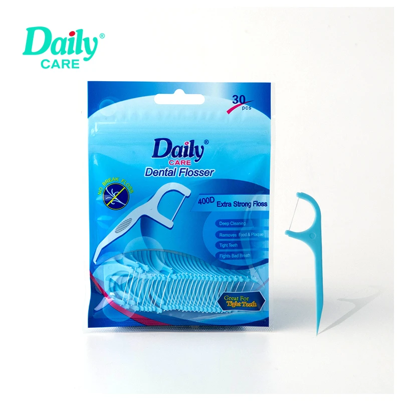 New Arrival Portable Dental Flossers Waxed Tooth Floss Sticks Floss Picks Mint Flavored for Effective Daily Oral Care Hygiene