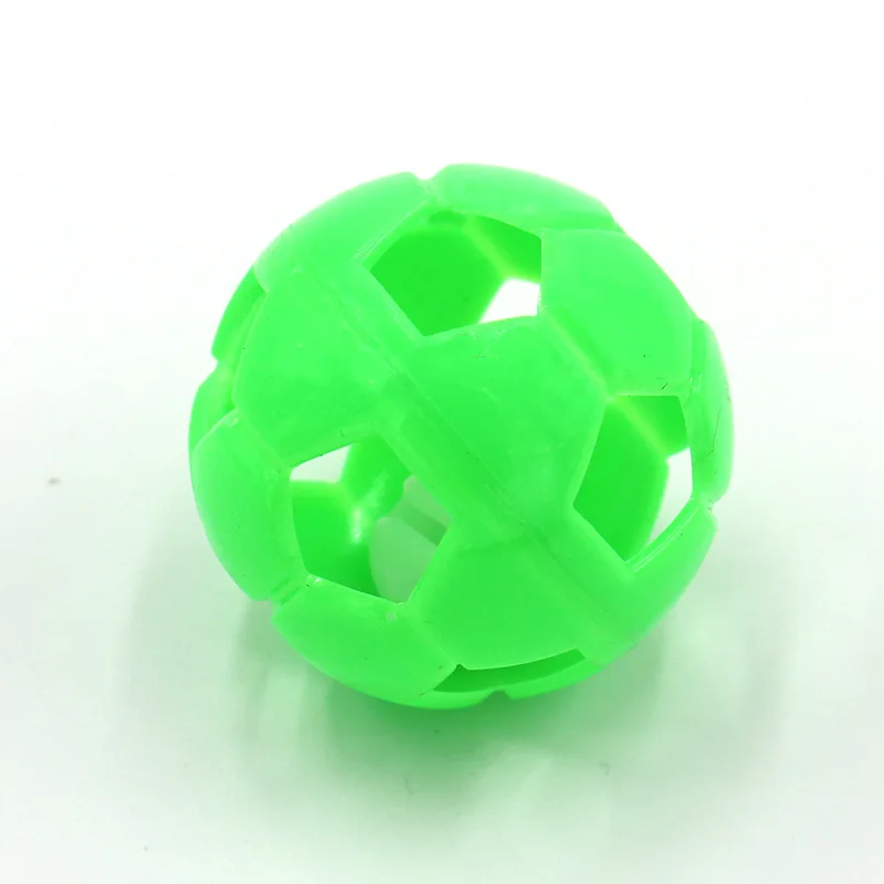 New cat toy ball plastic bell soccer 4cm funny cat ball cat catching ball pet toy