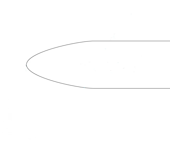 Transparent Smooth SUP Rail Protection Tape