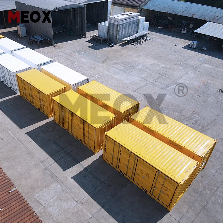 MEOX Custom ISO BV 8ft 10ft 20ft 40ft 20ft Container Temporary Storage Cabinet For hazardous Chemical goods Shipping Container