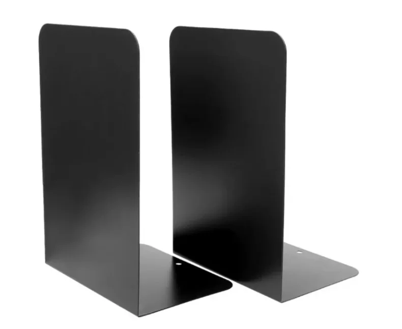 OEM simple organizer decorative bookends with custom logo bookend stand