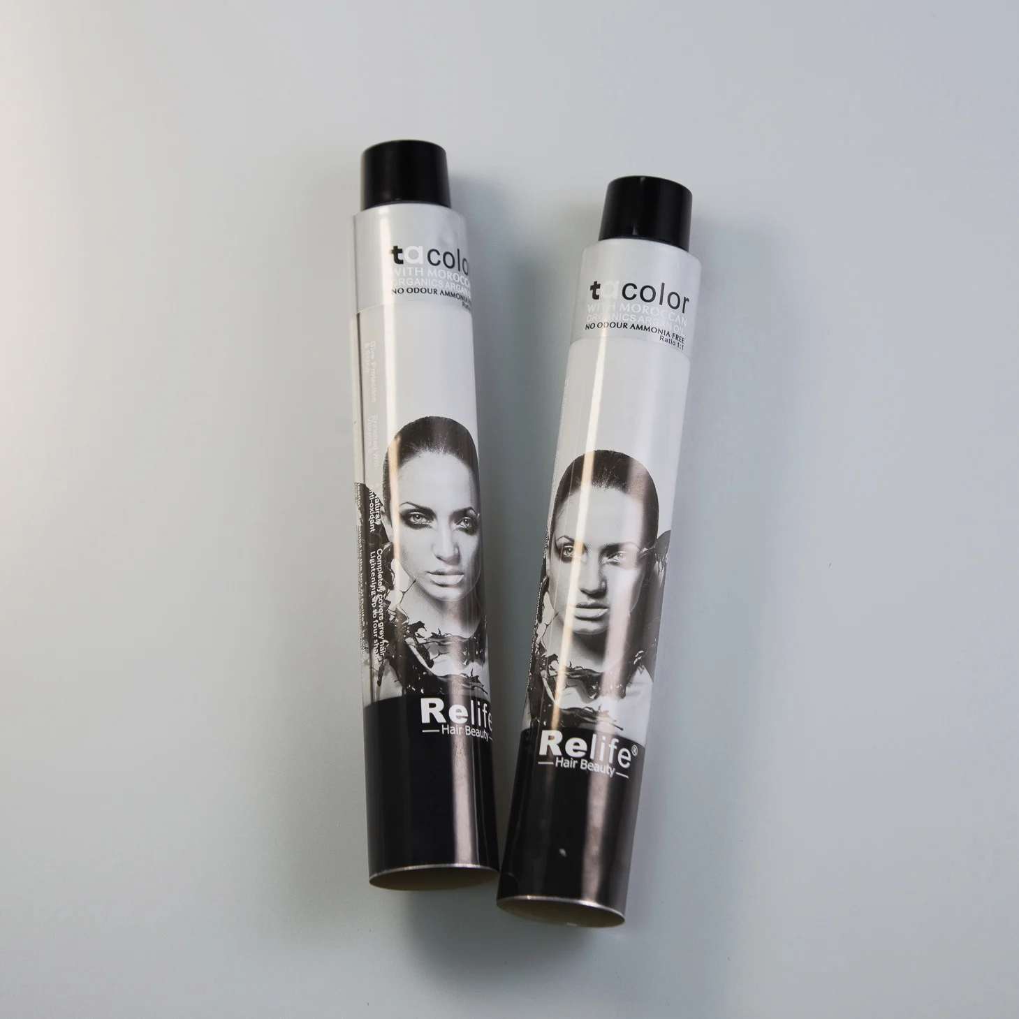 
Wholesale empty hair color cream laminated tube storage for cosmetics 