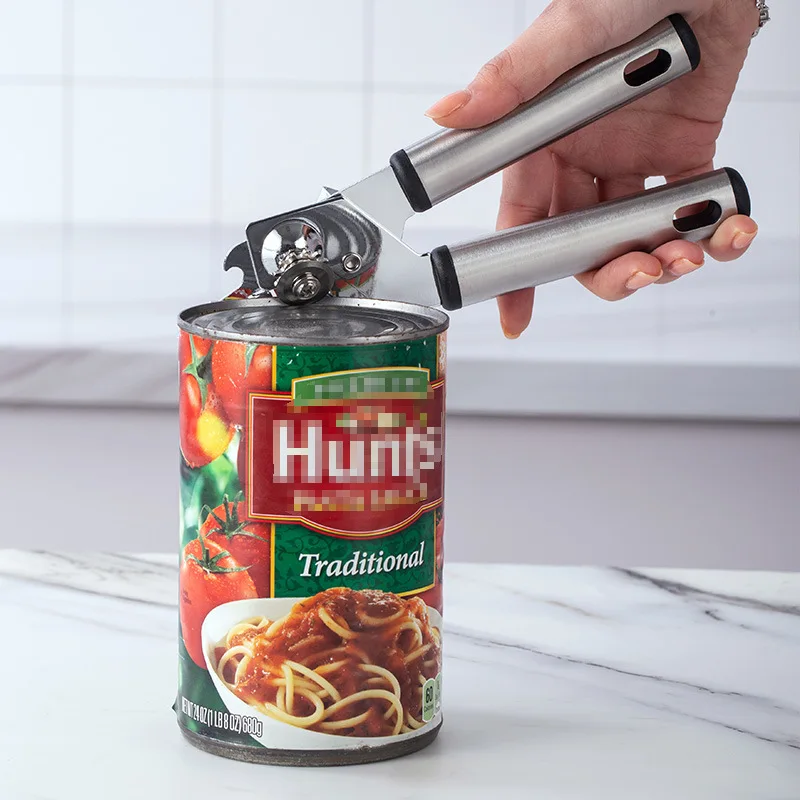 High Quality Stainless Steel Cans Opener Professional Ergonomic Side Cut Manual Can Opener