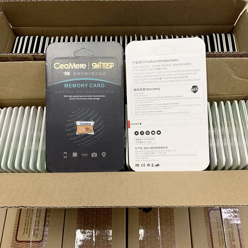 Ceamere Yellow Grey Micro Memory TF Cards 128GB Speicherkarte TF Memoire Carte 4GB 8GB 16G 64GB 256GB 128GB Kort Storage Card
