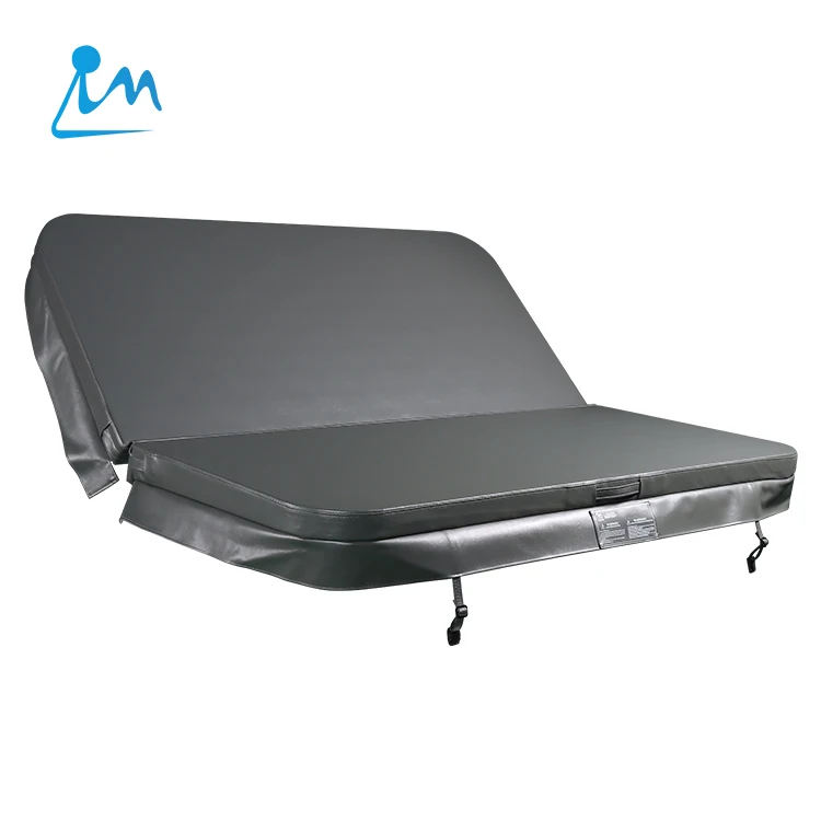 Dark Grey Hot Tub Spa Cover Customized Shape Hot Tub Protect Swimming Pool Spa Cover