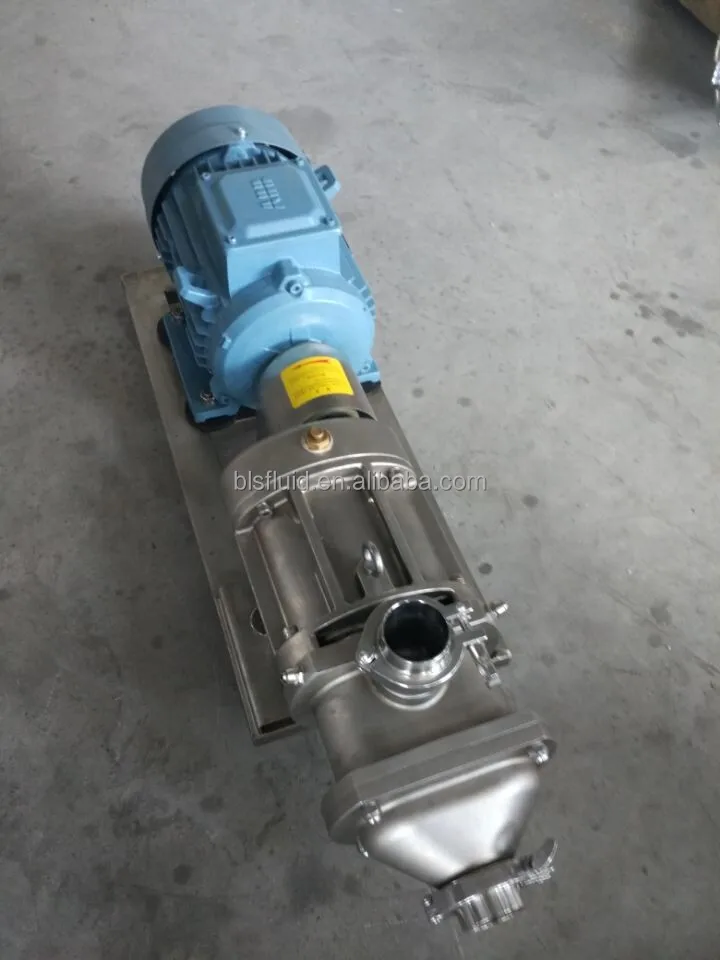 L&B factory sale stainless steel twin screw pump with ABB motor