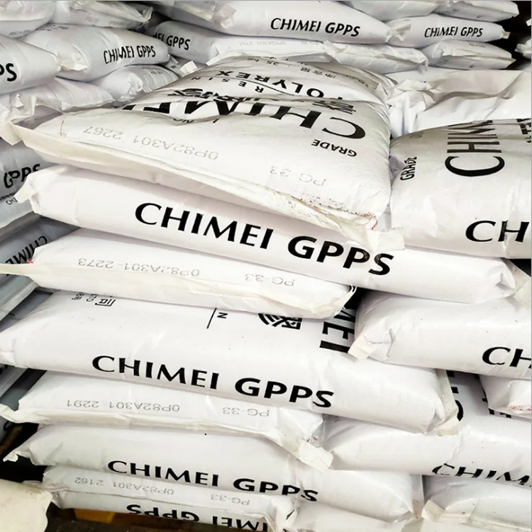 General Purpose Ps Polystyrene GPPS PG-33 ChiMei for Electronic and Electrical Parts Automotive parts Injection molding grade