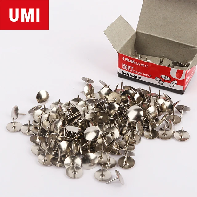 
UMI Stationery Factory direct production New fashion High Quality Office Durable Metal Pushpin 
