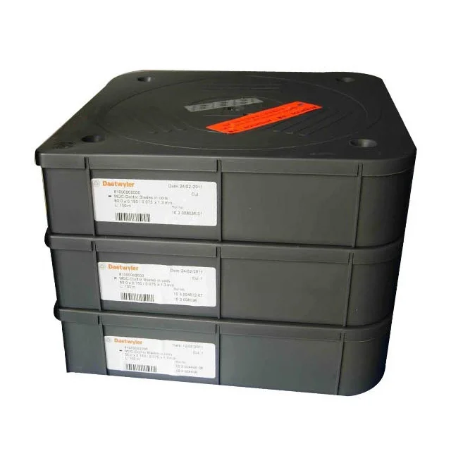 350 Gravure Printing Sweden Swed/cut Mflex I Lamella Doctor Blade 10x0.15mm/1.3x0.075mm BLADE