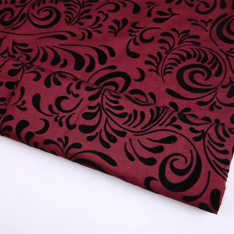 
CHINESE Supply thai silk WOVEN flocking plain poly slub silk dress fabric 