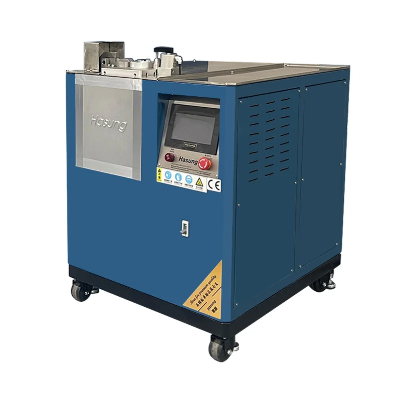 Hasung 2 in 1 PLC gold bar making machine gold silver ingot casting machine