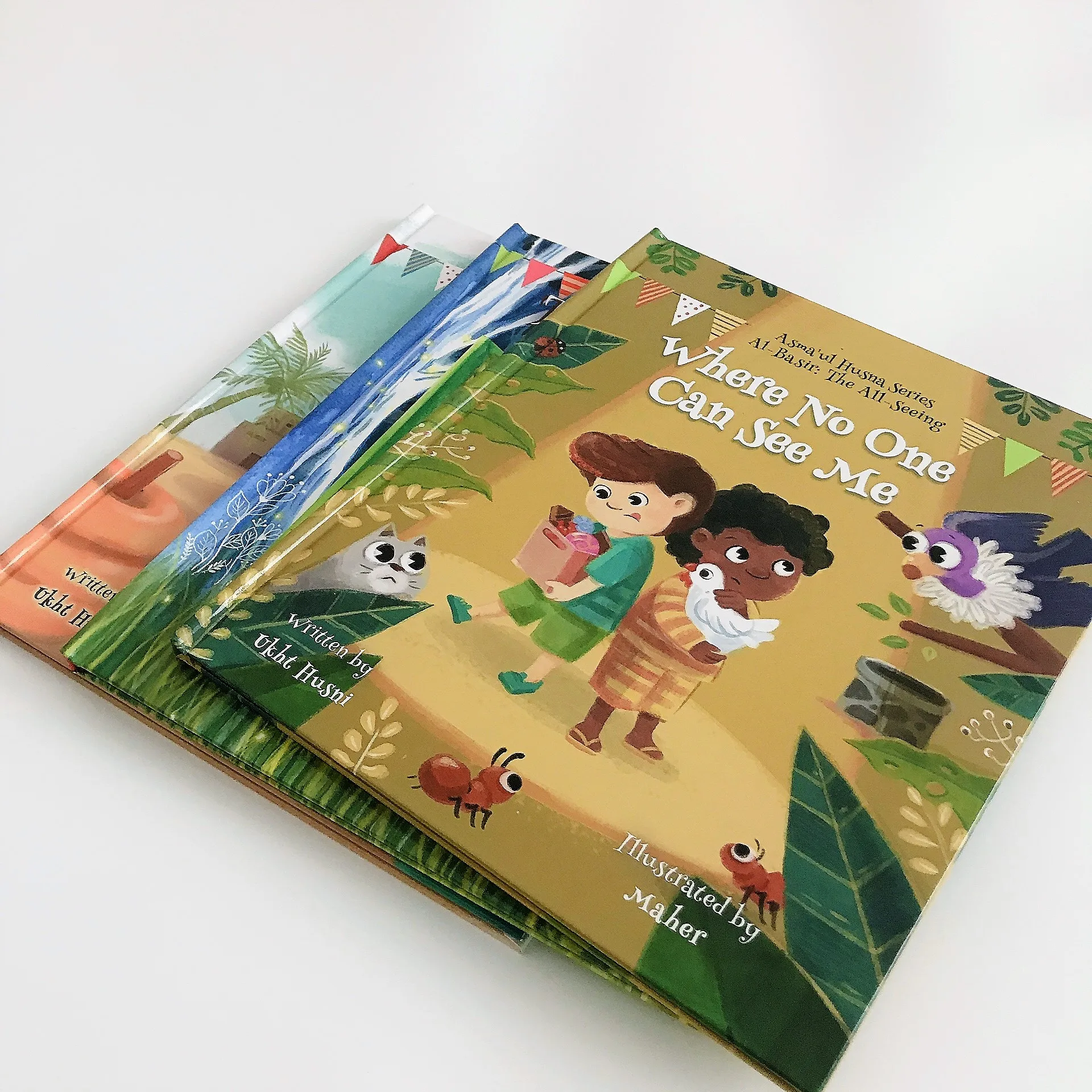 Chinese printer Kingprint printing hardcover story picture children book with spot UV printing