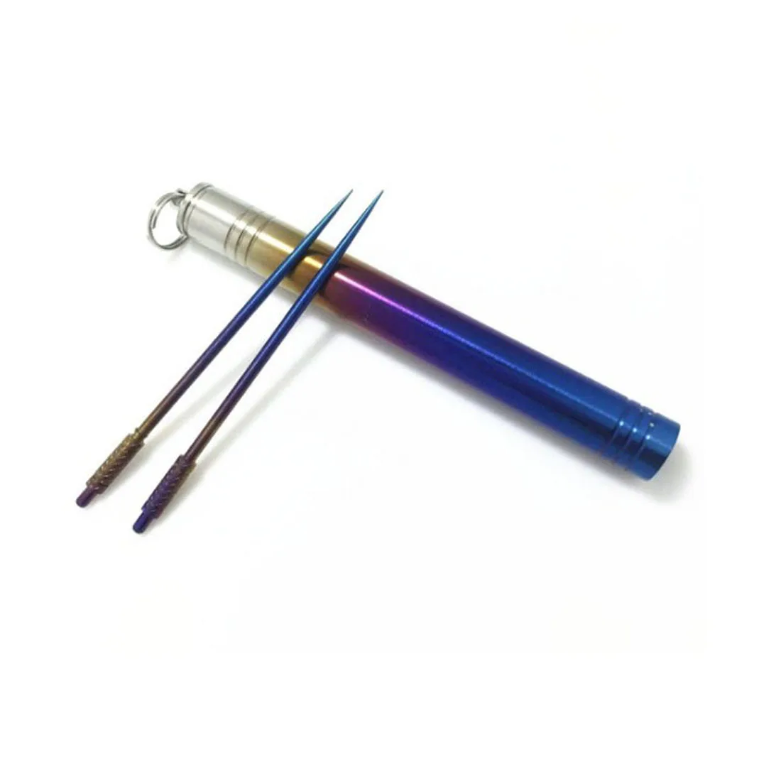 Portable Stainless Steel Toothpick Box Set Cleaning Tool Reusable Metal Toothpicks For Outdoor