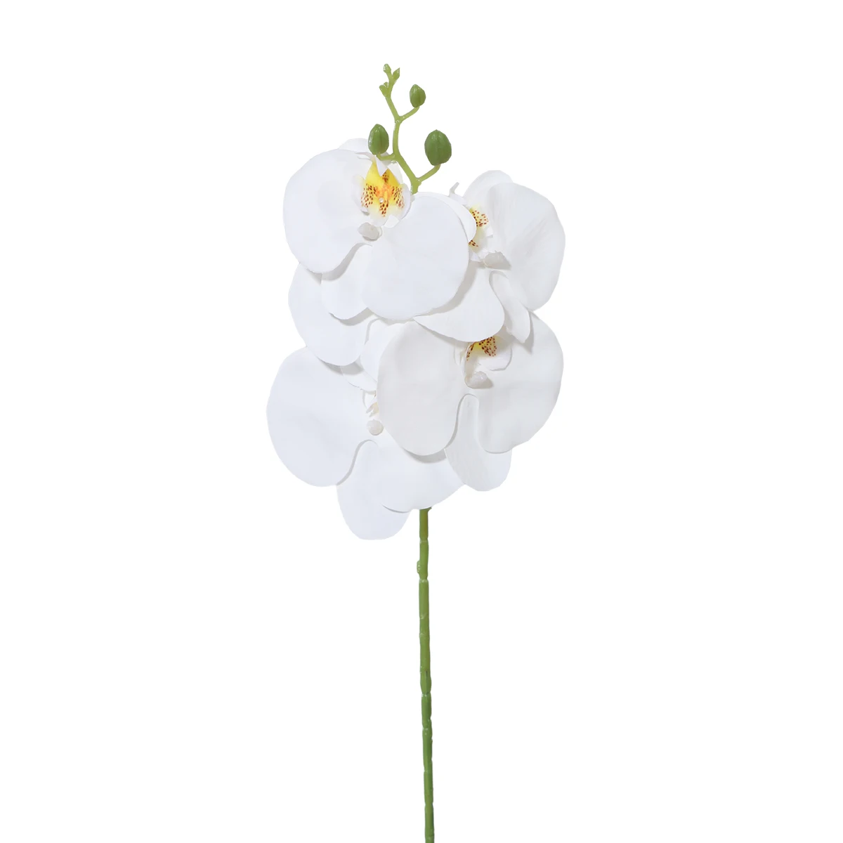 YX230328-5PDZ 3D Printed Real Touch Single Stem 5 Heads Aritificial Butterfly Orchids Flower For Flower Girls