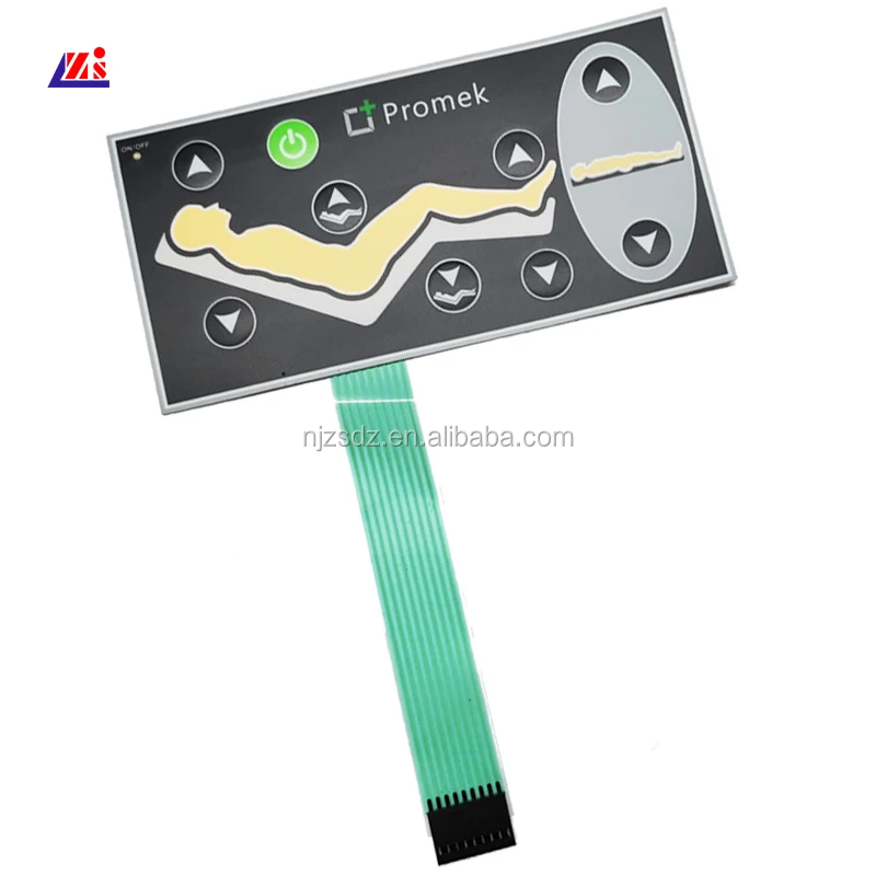 Custom OEM service touch panel push button membrane switch keypad