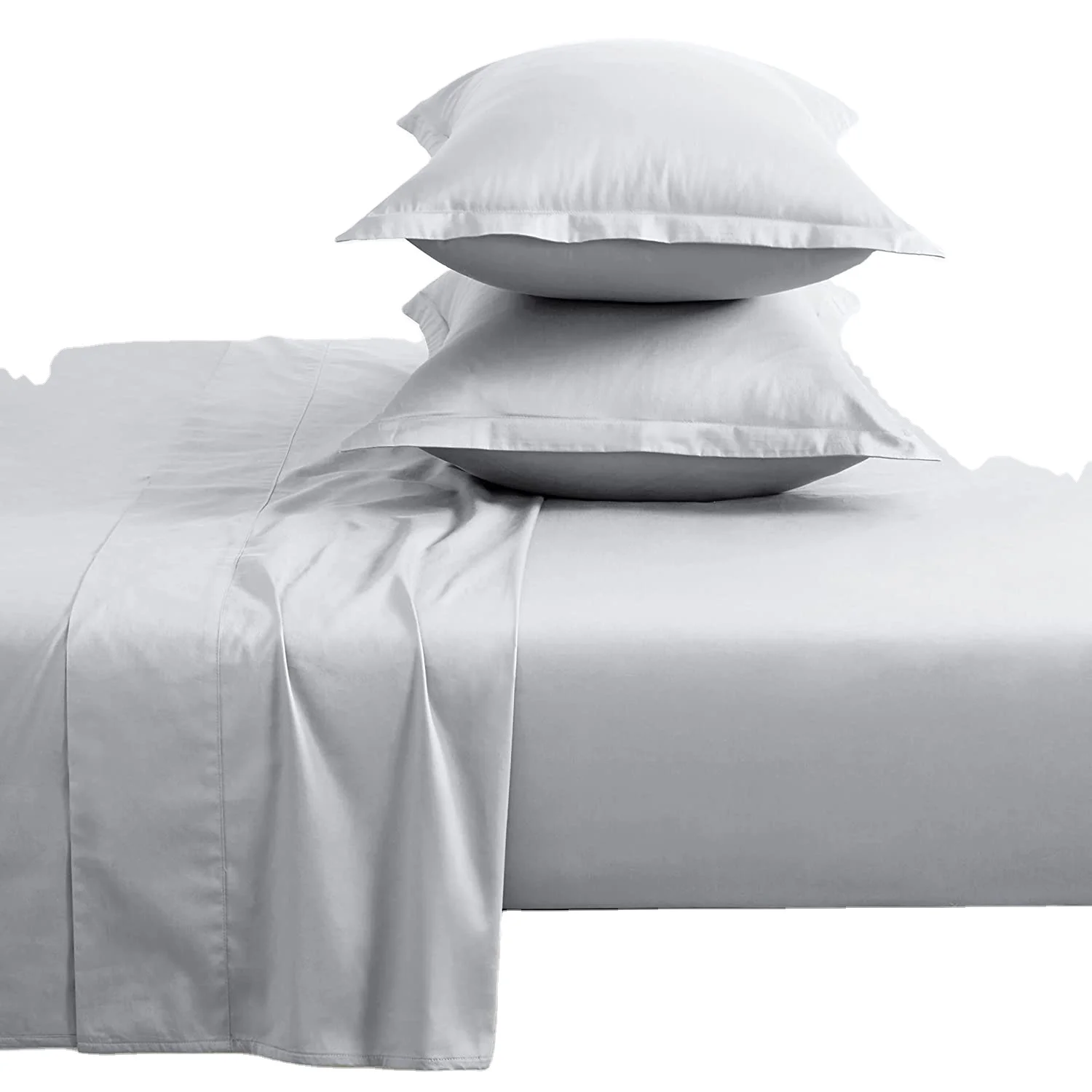 1200TC luxury customized 100% cotton bed sheets sets, bedding linens for hotel and home use