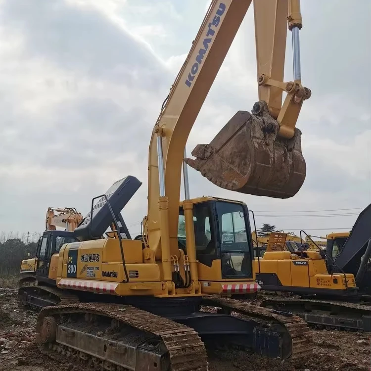 Оригинальный японский экскаватор Komatsu, лучшее состояние, используемый экскаватор, pc300, гидравлический гусеничный экскаватор Komatsu, используемый экскаватор