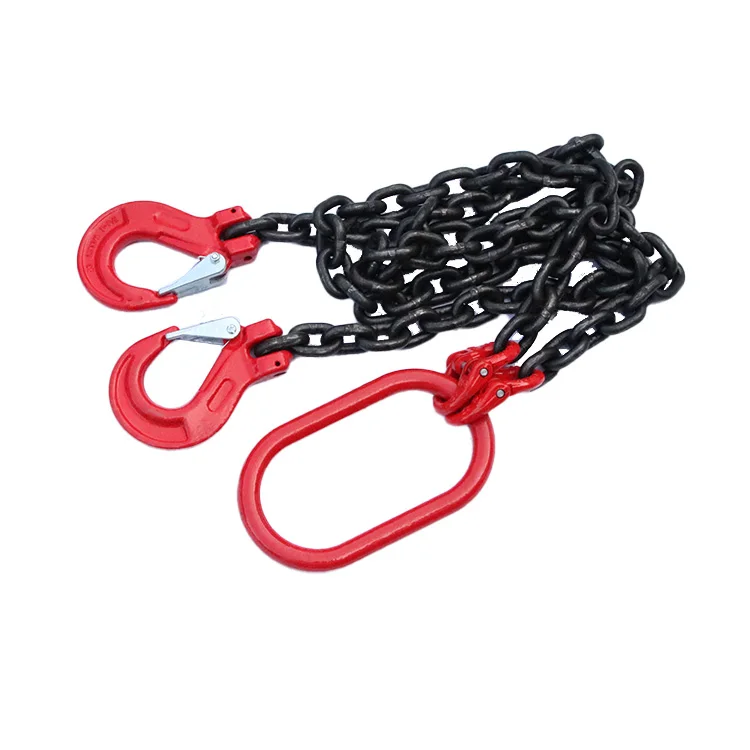 Wholesale Crane Chain Hook Two Legs Chain Sling Lift Chain Sling