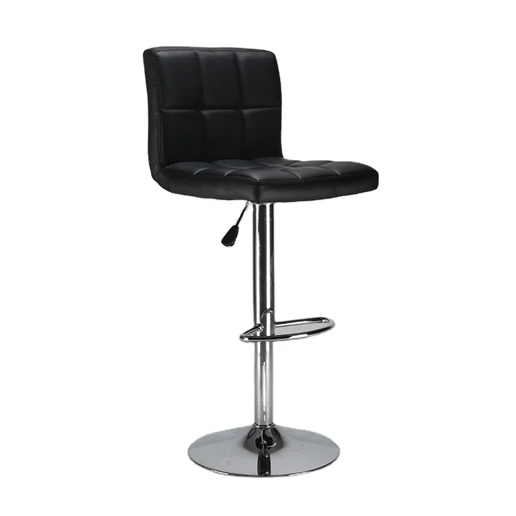 
adjustable Modern leisure PU swivel bar stool with beautiful design 