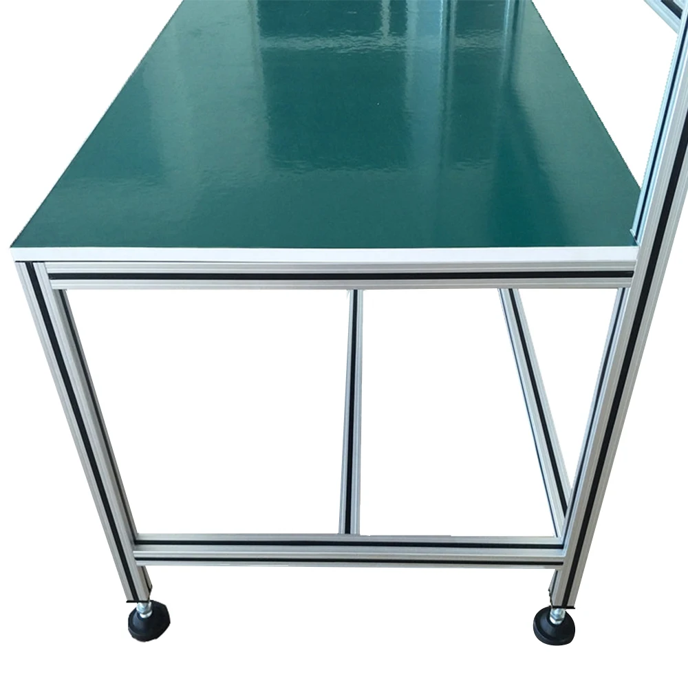 Multifunctional Assembly Line Aluminium Work Table For Production Line