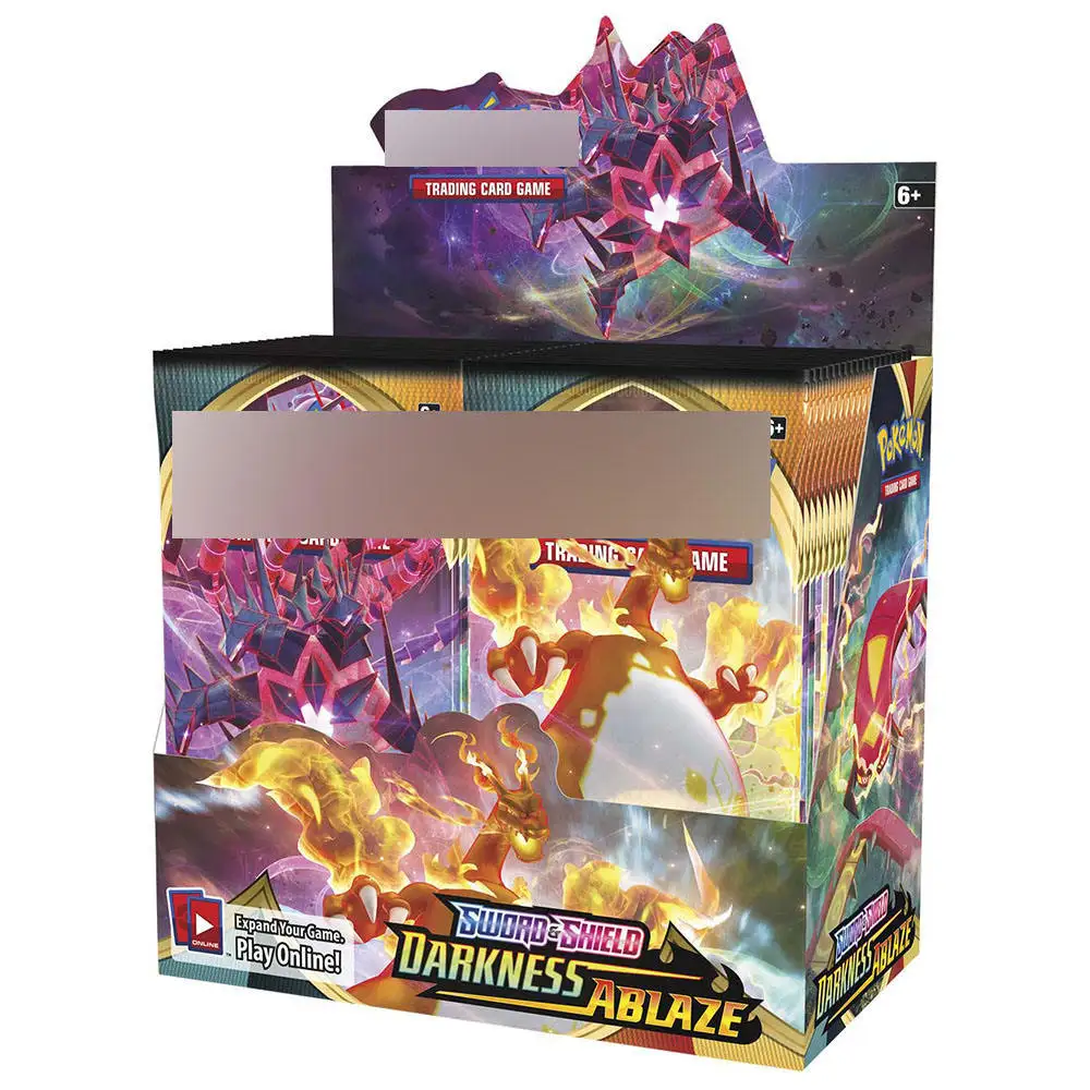 Лидер продаж аниме-продукт 360 шт. английская покемонированная карточная торговая игра EVO SUN MOON коллекционная игровая коробка для покемонированных карт