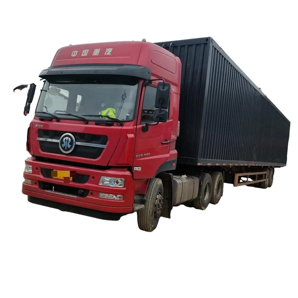 Тяжелый Грузовик Sinotruk HOWO D7B 6x4 CNG трактор с дизельным двигателем мощностью 450 л.с. автоматическая механическая коробка передач левое Рулевое управление