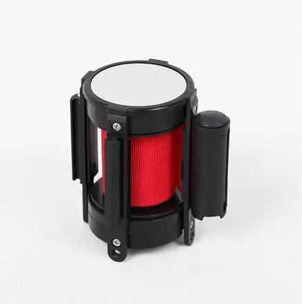 Retractable Belt Barrier Stanchion Replacement Parts Cassette of Crowd Control Queue Poles