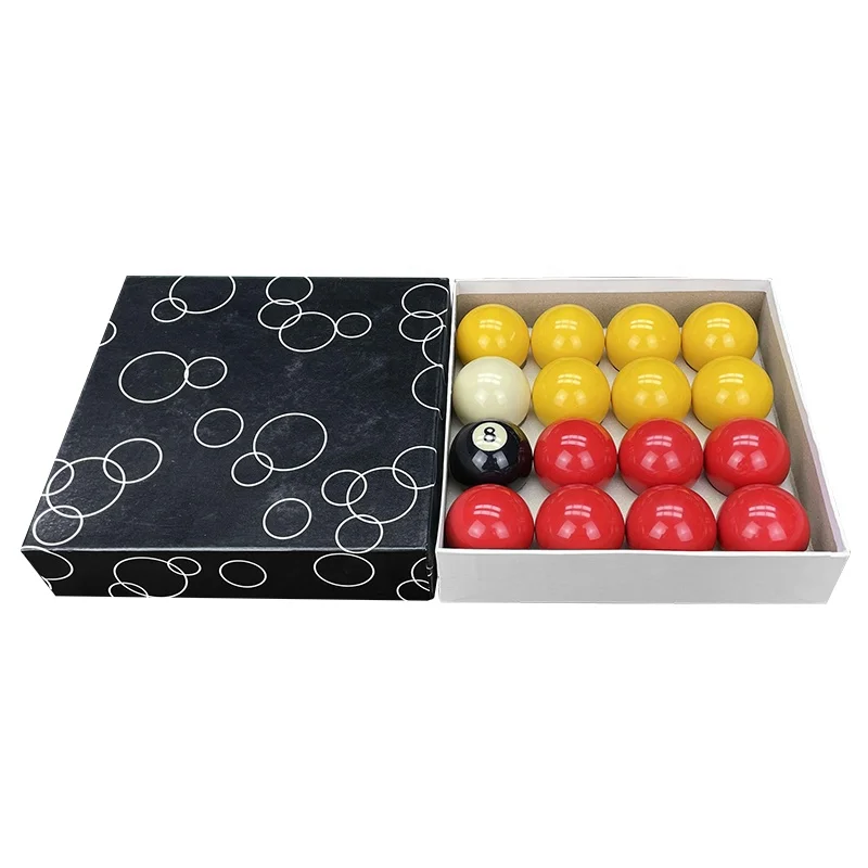 Бильярдный шар для казино Hongjie, желтые и красные бильярдные шары 50,8 мм