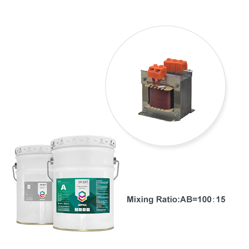 Waterproof electronic polyurethane RTV transformer flexible potting compound sealant for PCB