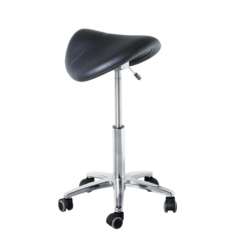 Adjustable rolling master medical dental pedicure bar hair beauty barber salon ergonomic adjustable saddle chair stool