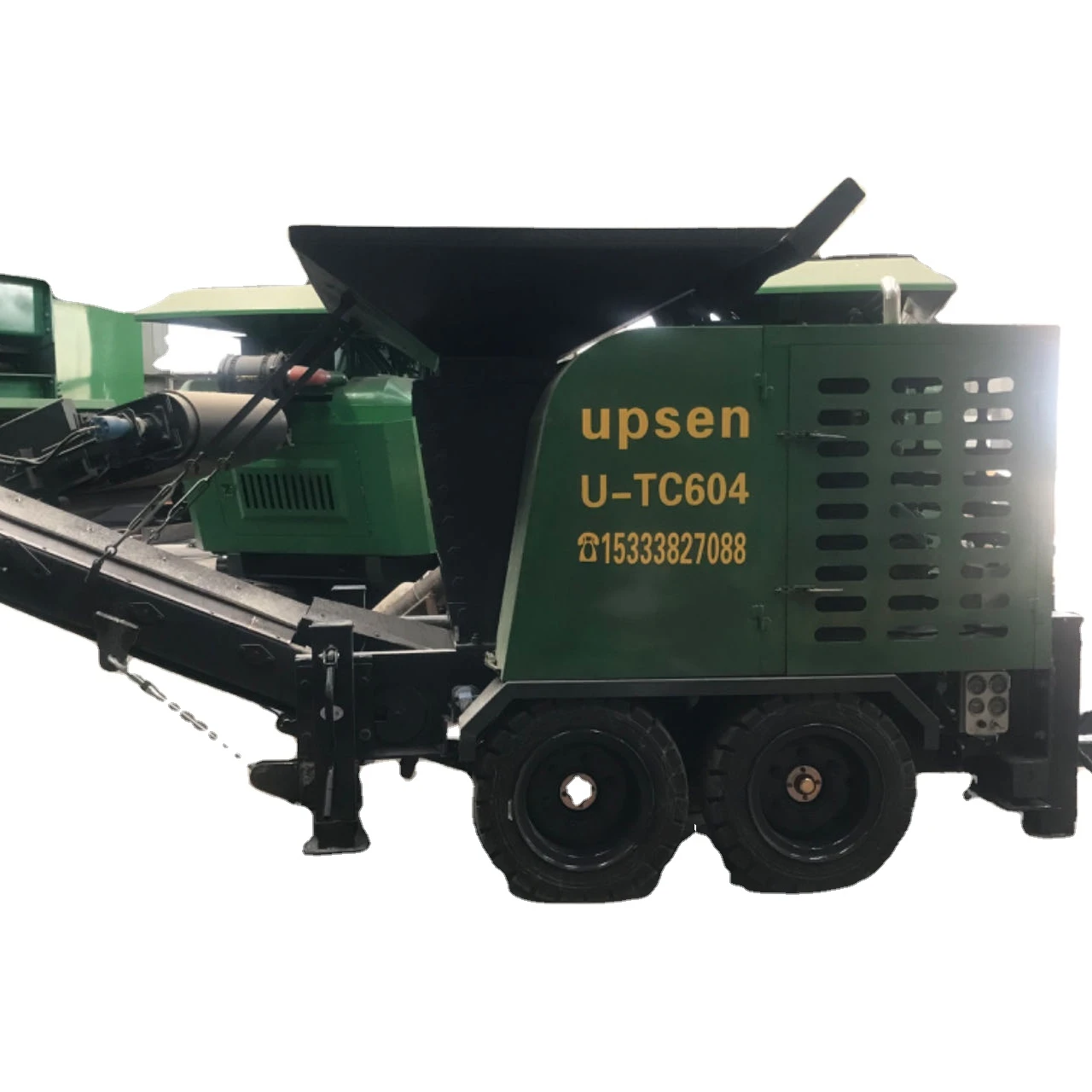 trailer Type Mini Mobile Jaw Stone Crusher Coal utc604 wheel model mobile  jaw crusher