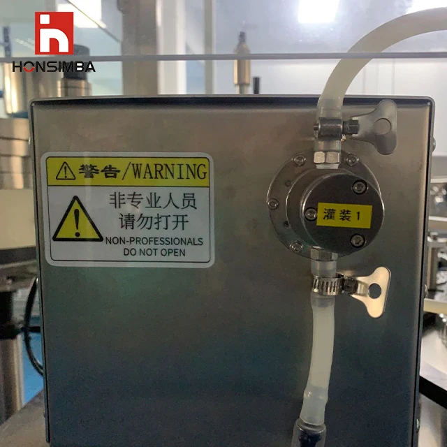 Hot Sale Automatic Aerosol Can Filling Machine small bottle gallon label machine filling capping and labeling machine