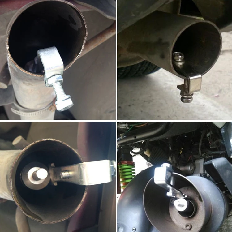 Universal Aluminum Exhaust Pipe Turbo Whistle Car Muffler Simulator Turbo Sound Whistle S M L XL Size