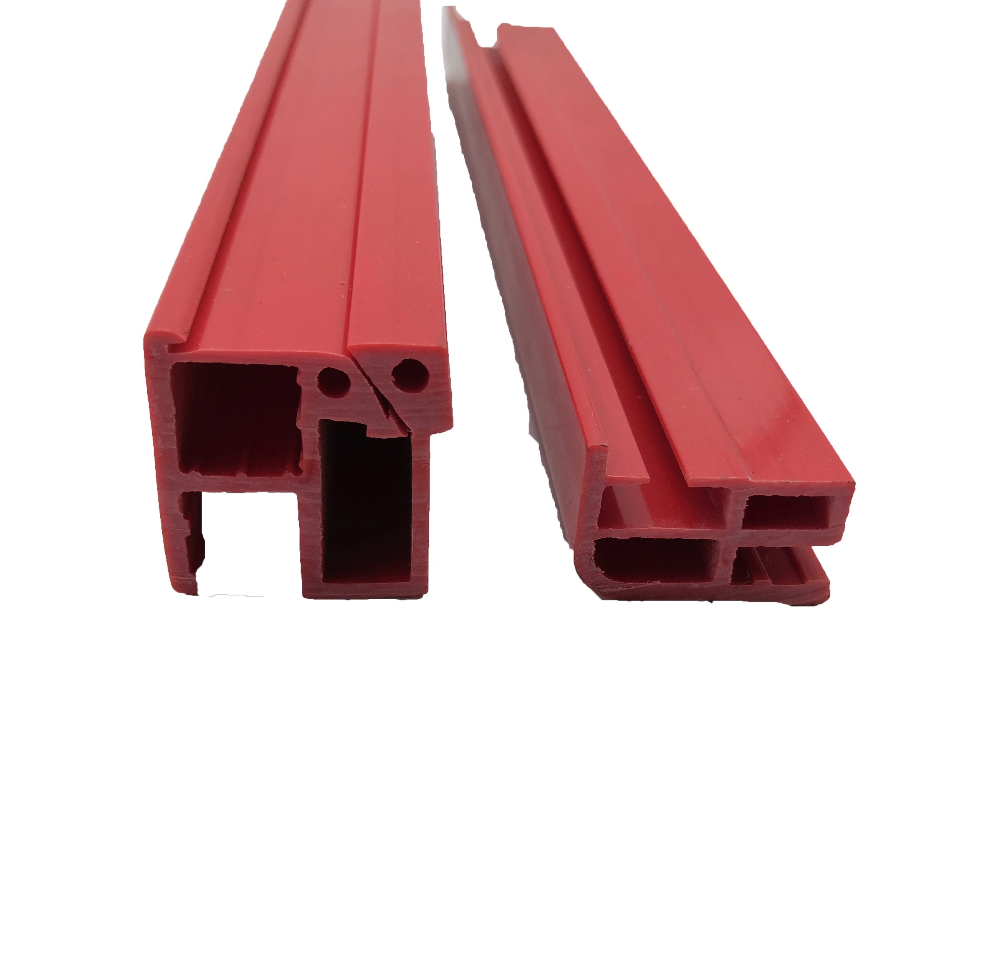 China custom oem plastic ABS PVC extrusion and co-extrusion profiles U/H/C shape extruded products service manufacturer