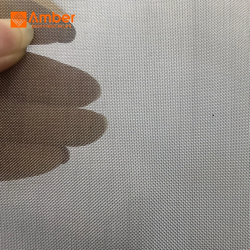 250 150 50 Micron 410 430 Magnetic Stainless Steel Woven Wire Mesh Screen