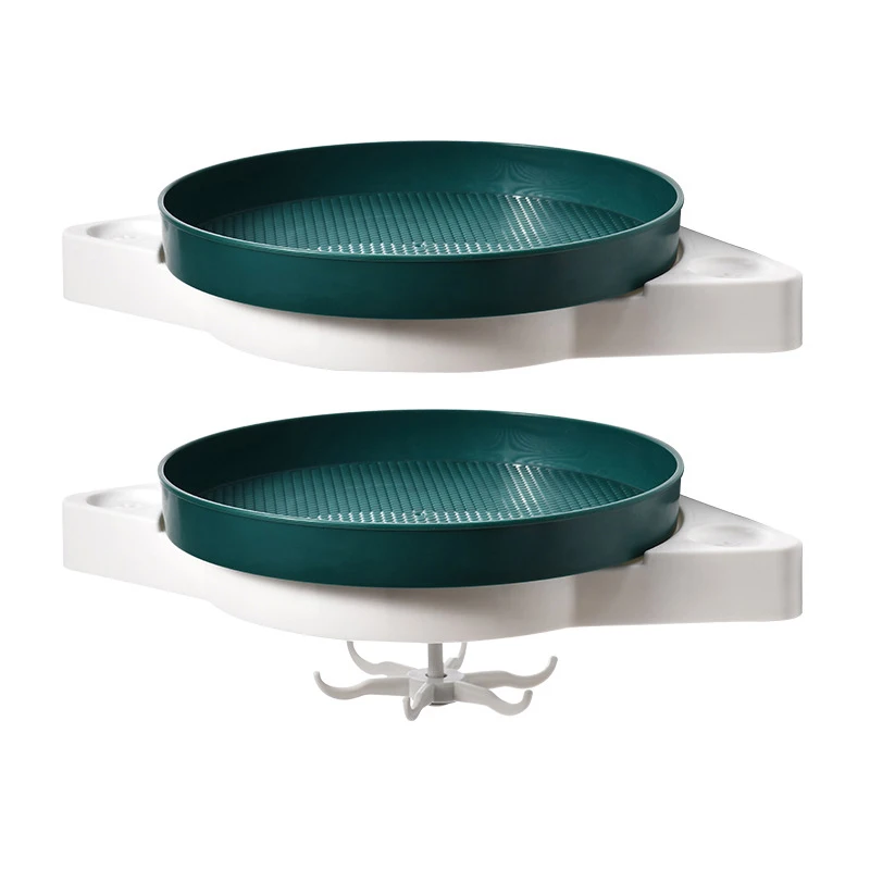 Corner Rack Hot Selling Plastic Rotating Corner Shelf Shower Caddy