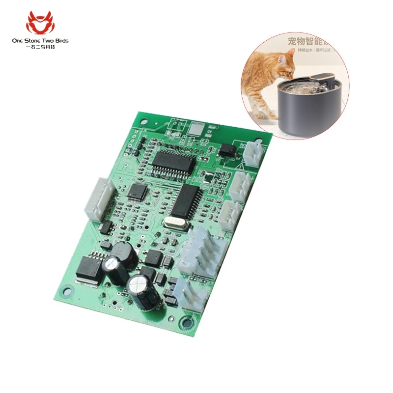 Pet Smart Water Dispenser Control Board Design Water Purifier Pcb Circuit Board Pcba Solution and Develop