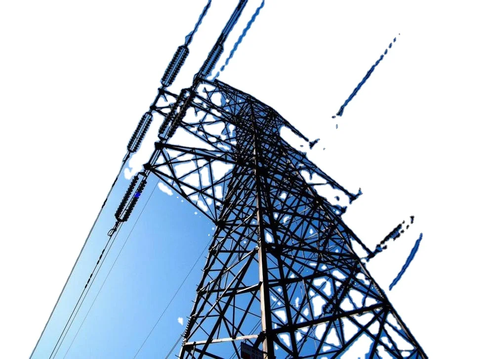 230kv single or double circuit turn steel power pole tower