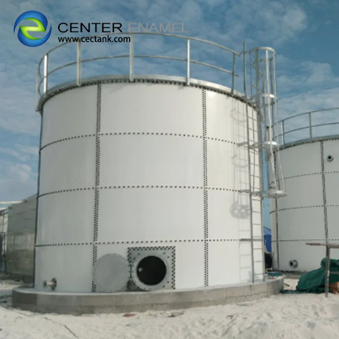 Flexible capacity Epoxy coated steel tanks as wastewater tank